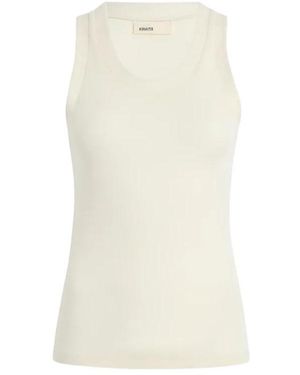 KHAITE Isha Sleeveless Top - White