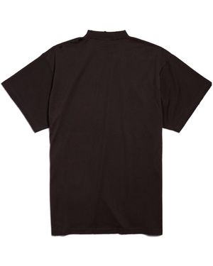 バレンシアガ ミディアムフィット TACKY VINTAGE JERSEY Balenciaga Balenciaga Vintage Jersey T-Shirt in Black | Lyst