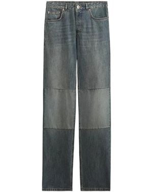 Dior Regular-Fit Jeans With Patches - Grey