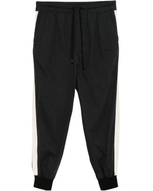 Tom Ford Elastic Drawstring Waist Trousers - Black