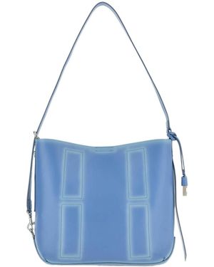 Hogan Small Magnetic Fasten Shoulder Bag - Blue