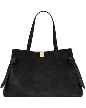 Yuzefi Gyoza Tote Handbag - Black