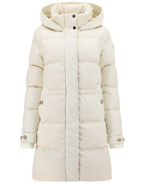 Woolrich Alsea Hooded Down Jacket - White