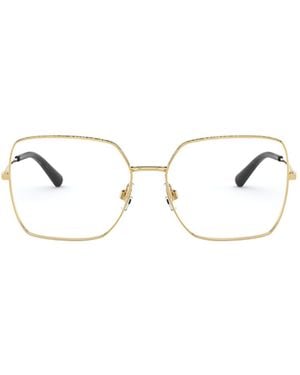 Dolce & Gabbana Eyewear Square Frame Glasses - White