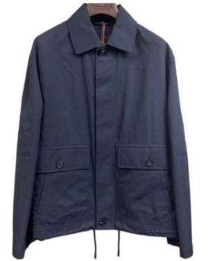 Loro Piana Long-Sleeved Casual Jacket - Blue
