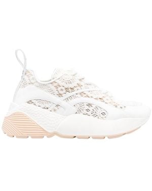 Stella McCartney Eclypse Lace-Up Sneakers - White