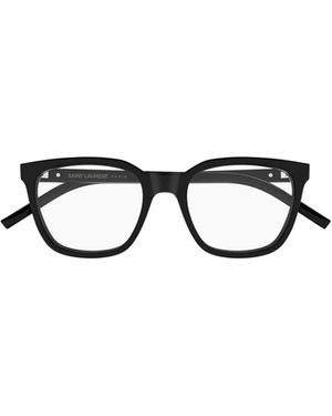 Saint Laurent Full-Rim Non-Prescription Glasses - White