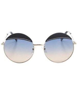 Loewe Logo Logo Sunglasses - Blue