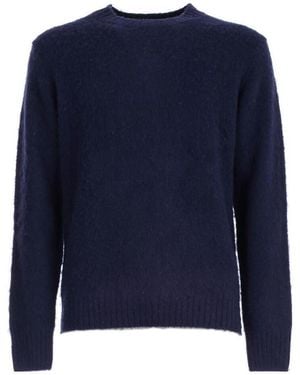Aspesi Crewneck Knitted Jumper - Green