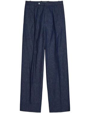 Jil Sander Straight-Leg Denim Pants - Blue