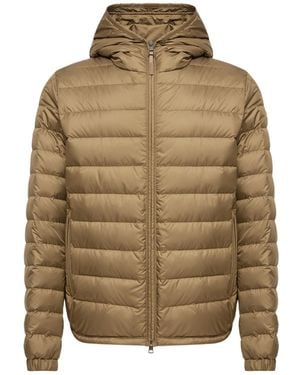 Moncler Solienn Hooded Short Down Jacket - Green