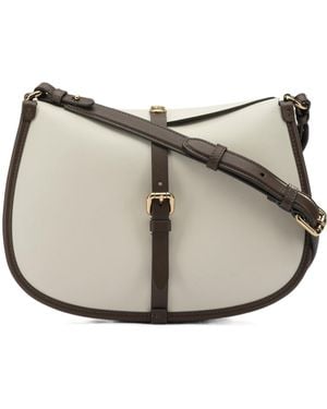 Etro Pony Buckled Crossbody Bag - Natural