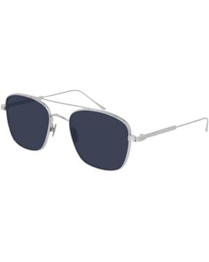 Cartier Geometric Frame Sunglasses - Blue
