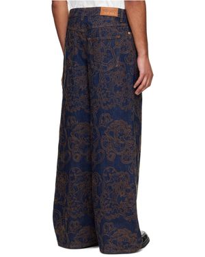 KENZO Paris Verdy Edition Buggy Fit Jeans - Blue