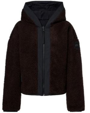 Canada Goose Hooded Coat - Black