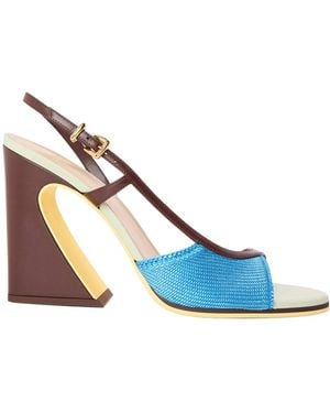 Fendi Simple High Heels - Blue