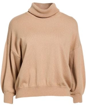 Max Mara Polo Necks - Natural