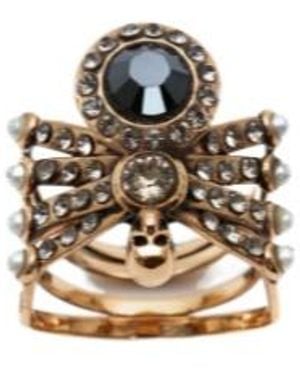 McQueen Spider Ring - White