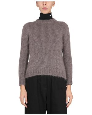 Raf Simons Textured Crewneck Sweater - Gray