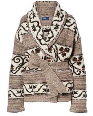 Polo Ralph Lauren Comfortable And Simple Knitted Cardigan - Grey