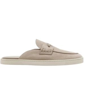 Christian Louboutin Slip-On Espadrilles - White