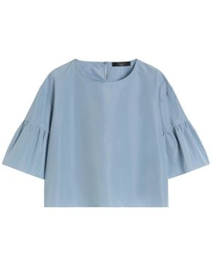 Weekend by Maxmara Short Shirt - Blue