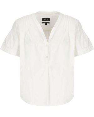A.P.C. Amber Organic-Cotton Shirt - White