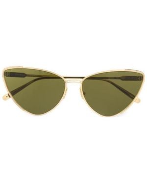 Ferragamo Logo Sunglasses - Green
