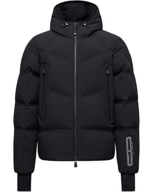 Moncler Angren Hooded Insulated Ski Jacket - Black