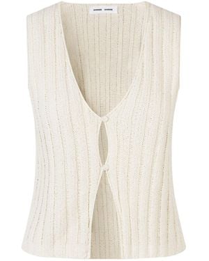 Samsøe & Samsøe Salou Vest - White