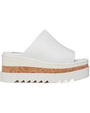 Stella McCartney Sneak-Elyse Platform Sandals - White