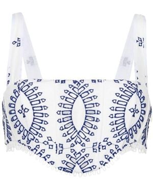 Charo Ruiz Hollowed Out Sling - Blue