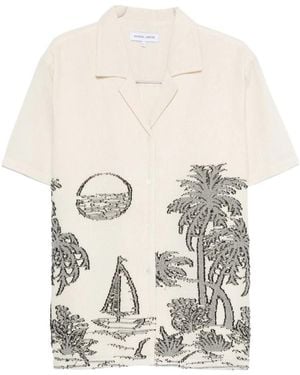Maison Labiche Short-Sleeved Shirt - White