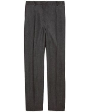 Balenciaga Fitted Tailored Trousers - Grey