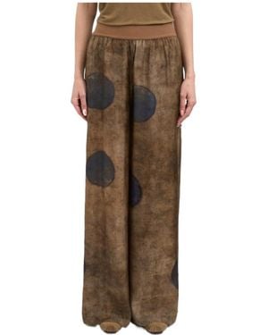 Uma Wang Pantalone Pansy - Brown