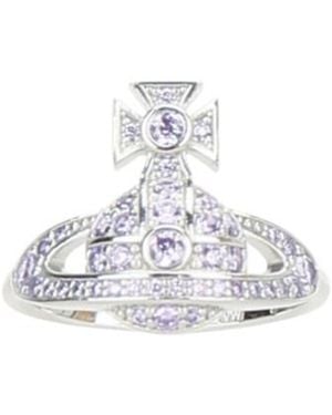 Vivienne Westwood Little Orb Ring - White