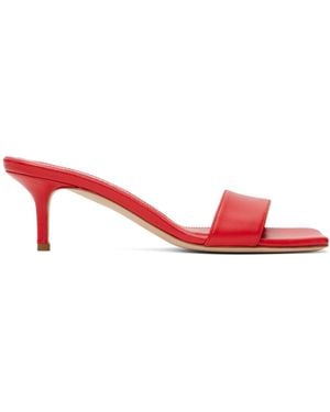 Aeyde 70Mm Ilvy Sandals - Red