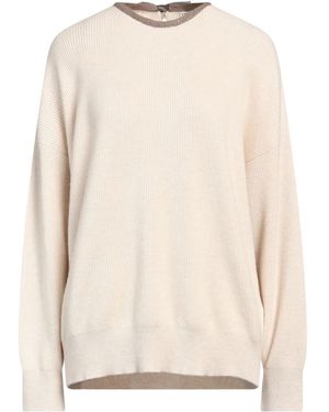 Brunello Cucinelli Cashmere Sweaters - Natural