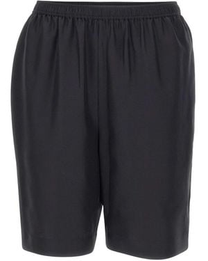 Loulou de Saison Zinia Loose Fit Shorts - Blue