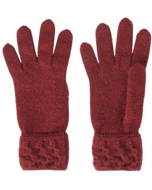 Loro Piana Vallé Gloves - Red