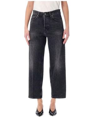 Haikure Cropped Jeans - Blue