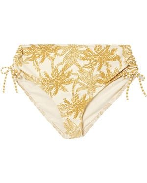Eres Voyageuse Printed Bikini Briefs - Metallic