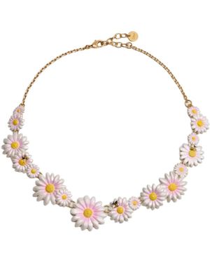 Dior Daisy Necklace - Metallic