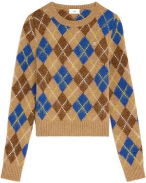 Celine Crewneck Jumper - Blue