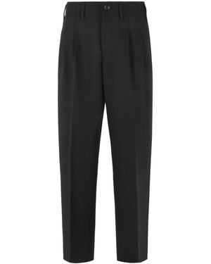 Ami Paris 'Zuit' Virgin Wool Pants - Black