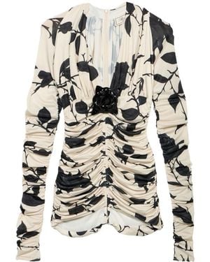 Blumarine Pleated Top - White