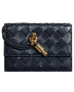 Bottega Veneta Andiamo Zipped Card Case - Blue