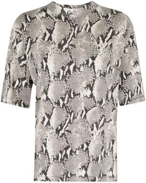 Anine Bing Short-Sleeved T-Shirt - White
