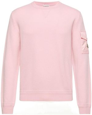 Moncler Wool Jumper - Pink