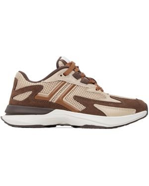 Lanvin Jla Mesh Trainers - Brown